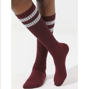 brand new urban outfitters knee high socks